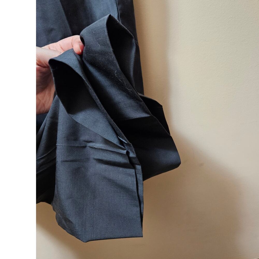 Vintage Theory Black Wool Trousers Size 6 Made USA Late 90s Y2K Archival - Picture 9 of 13